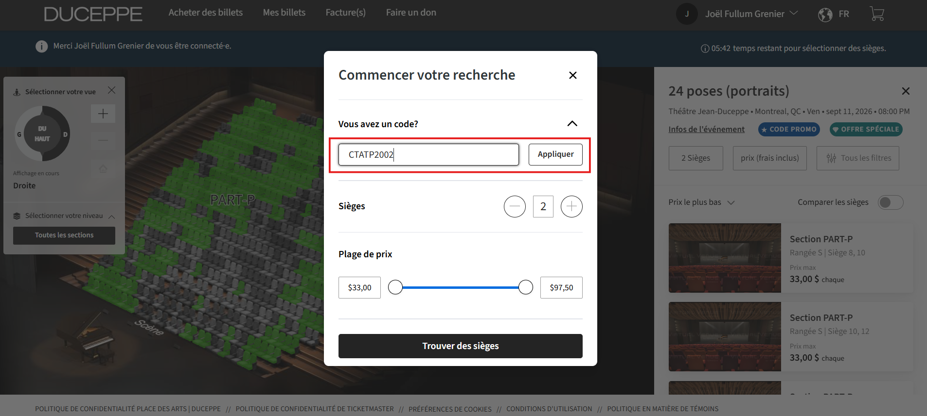 code promo TATP 2026