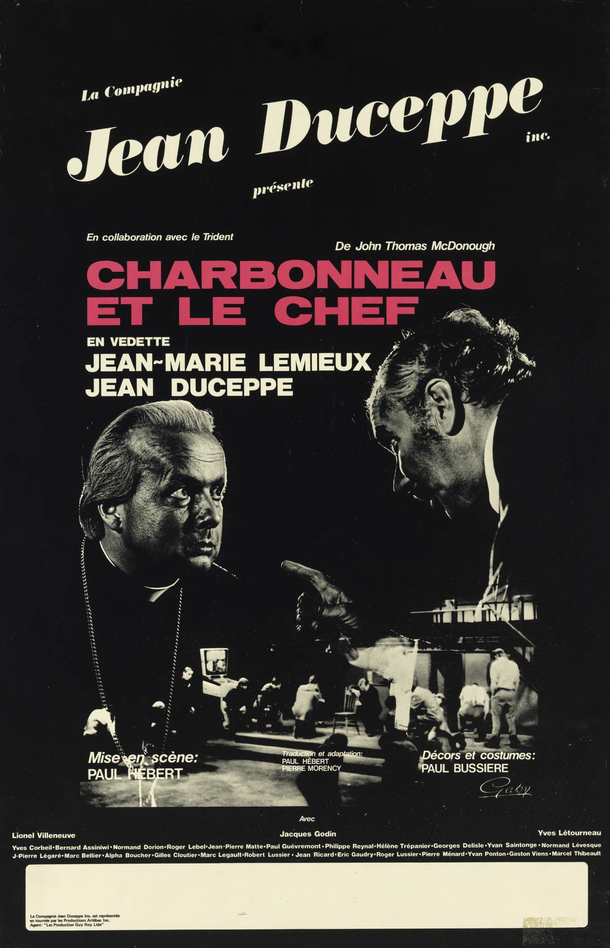 Web 1973 1974 Charbonneau Et Le Chef Affiche 002