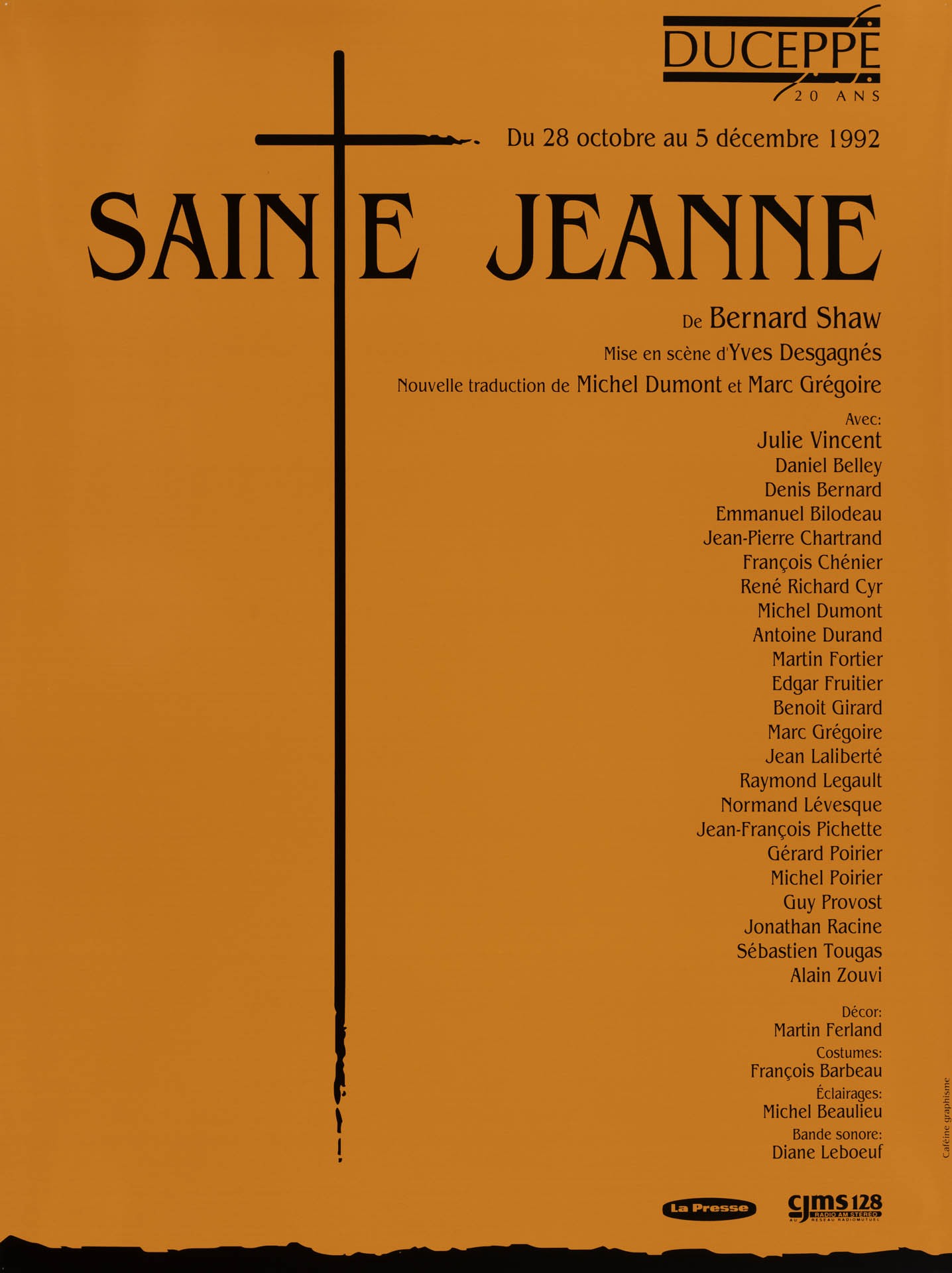 Web 1992 1993 Sainte Jeanne Affiche 001