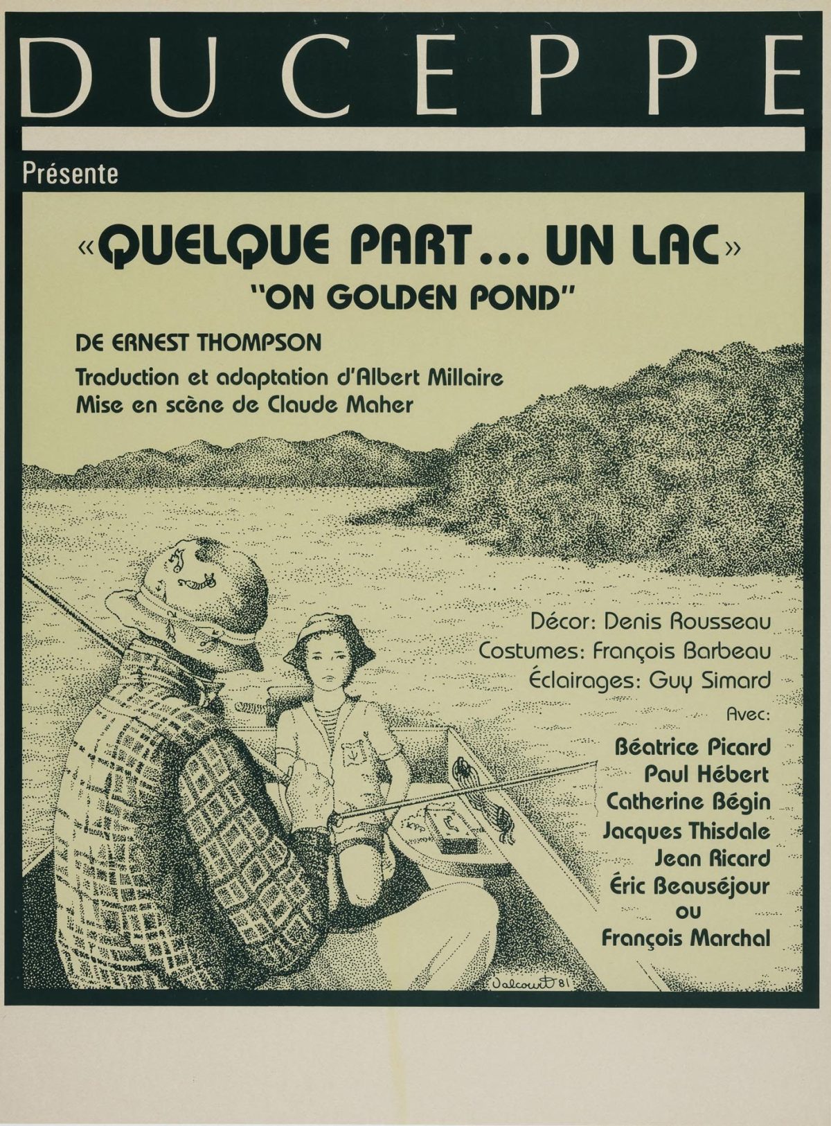 Profil d'artiste Duceppe pour Jean Besré