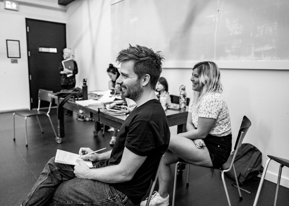 Photos en répétition: Le cas Nicolas Rioux - Théâtre Duceppe