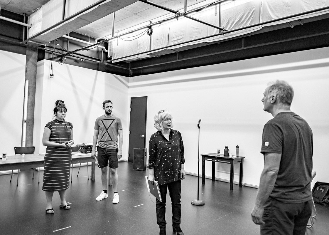 Photos en répétition: Le cas Nicolas Rioux - Théâtre Duceppe